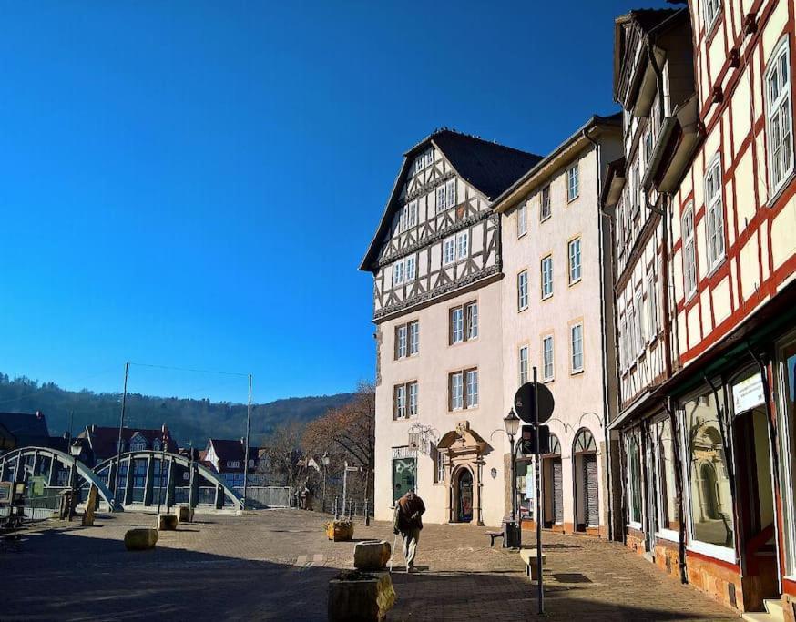 רוטנבורג אן דר פולדה Fachwerkhaus Mitten In Der Altstadt - Ferien In Rotenburg מראה חיצוני תמונה